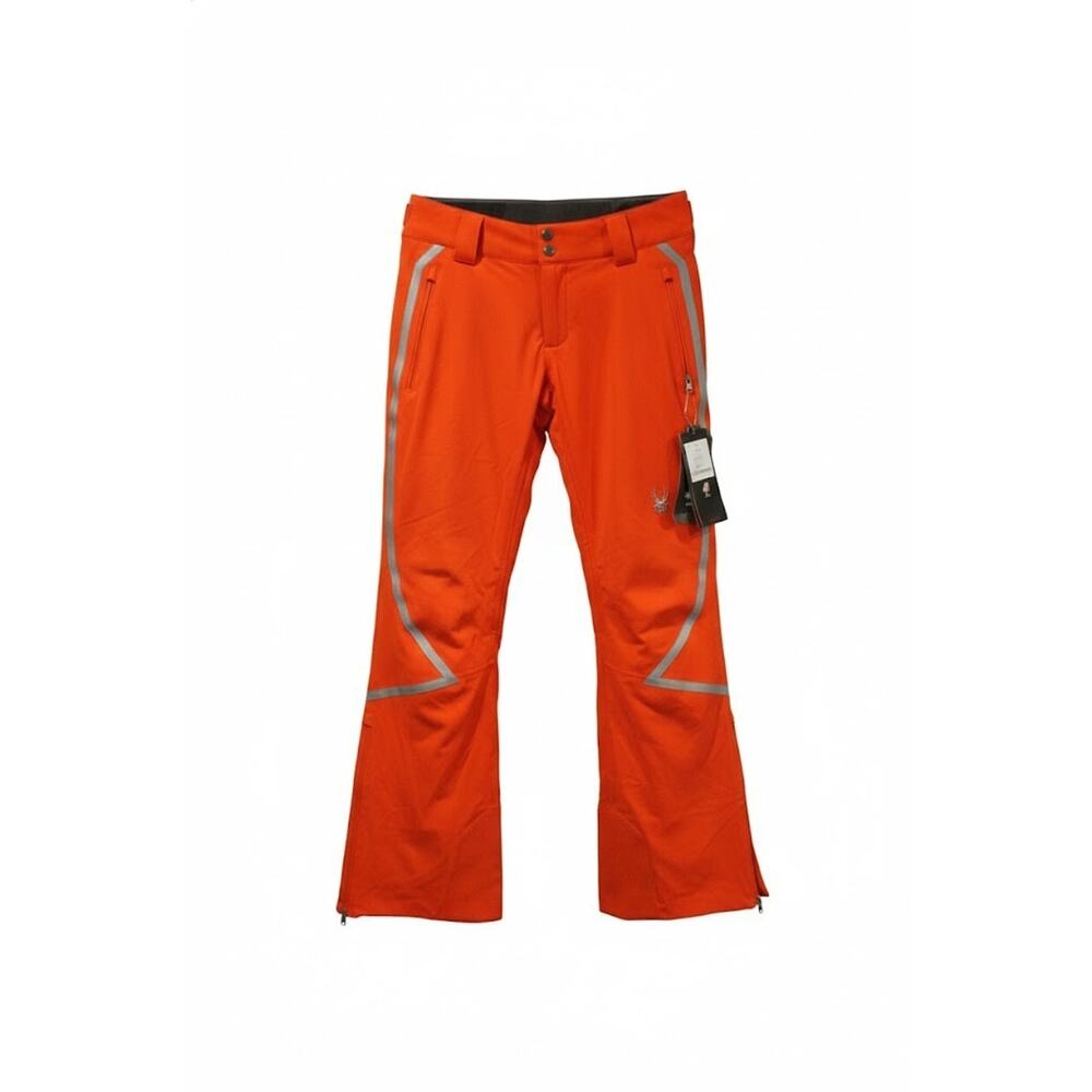 NWT Spyder Women's Winner Ski Pants Insulated Orange US Ski Team Size 6 Regular